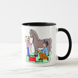 Horse Veterinarian Equine Vet Gift Idee Mok