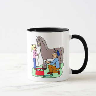 Horse Veterinarian Equine Vet Gift Idee Mok