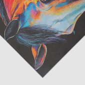 Horse Vibes4 Tissuepapier (Detail)