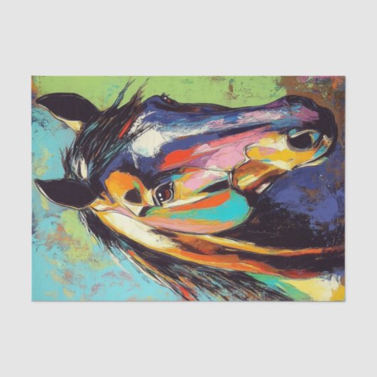 Horse Vibes6 Tissuepapier (Voorkant)