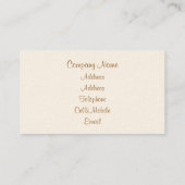 HORSE VISITEKAARTJE (Achterkant)