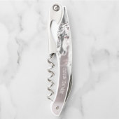 Horse Waiter's Kurkentrekker met aangepaste tekst (Voorkant)