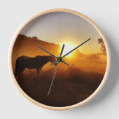 Horse-wandklok (Voorkant)