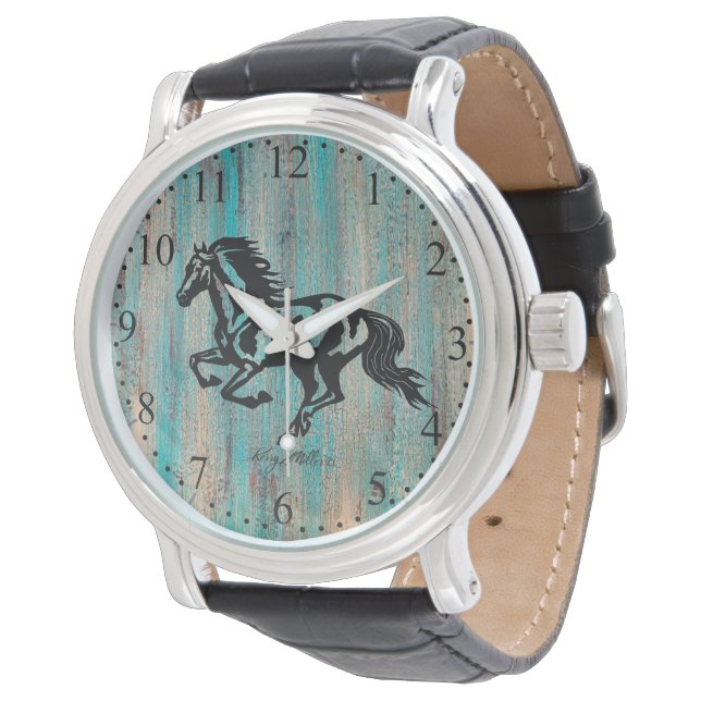 Horse Watch Horloge (Gekanteld)