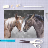 Horse Waterverf Night Sky Tissuepapier (Craft)