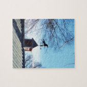 Horse Weather Vane Blue Sky Legpuzzel (Horizontaal)