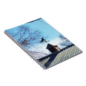 Horse Weather Vane Blue Sky Notitieboek (Rechterzijde)