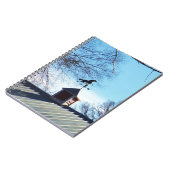 Horse Weather Vane Blue Sky Notitieboek (Linkerzijde)