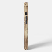 Horse Western Sepia Rustic Wood Case-Mate iPhone Case (Achterkant / Links)