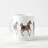Horse Whisperer I Love Horses Personalize Name Koffiemok (Voorkant links)