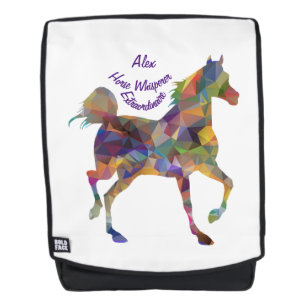 Horse Whisperer Snazzy Art Horse personaliseren Rugtassen