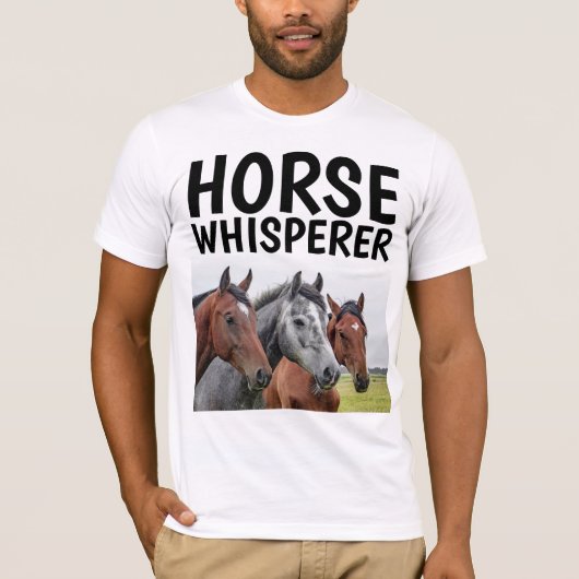 HORSE WHISPERER T-SHIRS T-SHIRT (Voorkant)