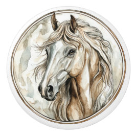 Horse Wild Tame en tijdloos Collectie Keramische Knop