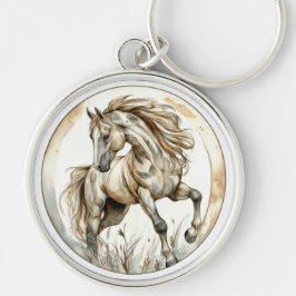 Horse Wild Tame en tijdloos Collectie Sleutelhanger
