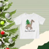 Horse with Christmas tree