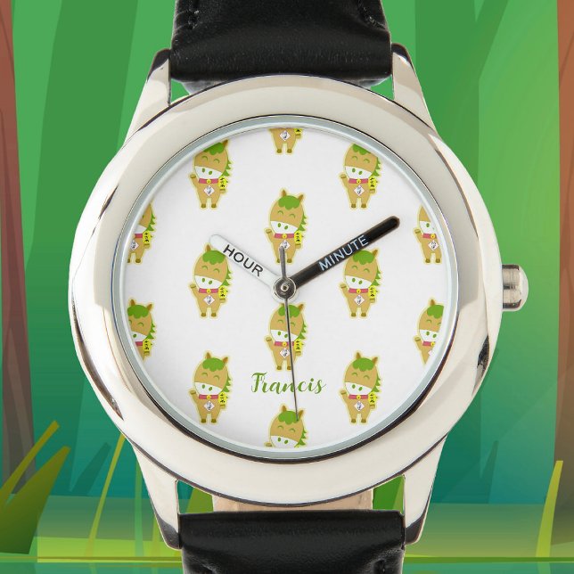 Horse Year Lucky Cute Personalized eWatch Watch  Horloge (Horse Year Lucky Cute Personalized Watch, perfect for you or as a gift for your loved ones! )