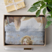 Horseback Blue, gemengde media-ontkoppeling Tissuepapier (Geschenk)