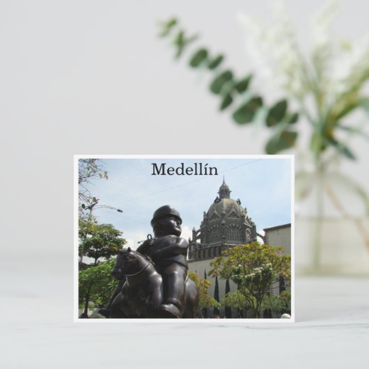 horseback botermine briefkaart (Staand voorkant)