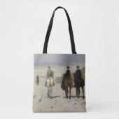 Horseback Ride langs het strand - Fine Art Tote Bag (Voorkant)