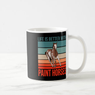 Horseback Rider Horse Riding Life Is Better Paint Koffiemok