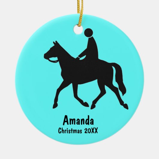 Horseback Rider Ornament (Voorkant)