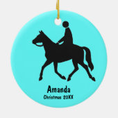 Horseback Rider Ornament (Achterkant)