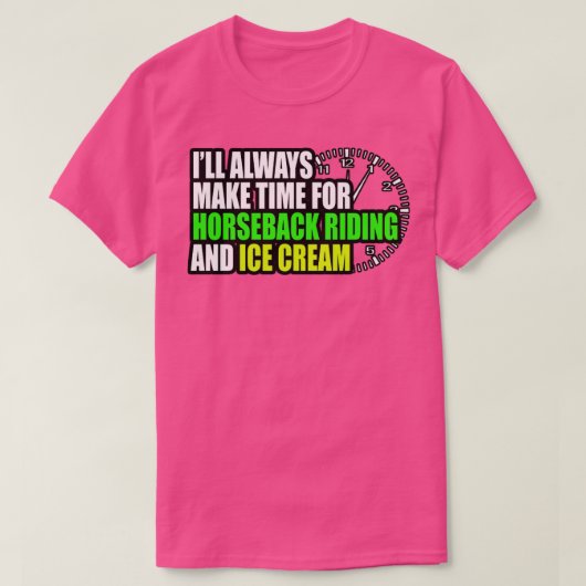Horseback Riding6 T-shirt (Design voorkant)