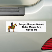 Horseback Riding Bumpersticker (Op auto)
