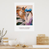 Horseback Riding Equestrian Synergy Partner Poster (Keuken)