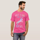 Horseback Riding Horse Lover T-shirt (Voorkant volledig)