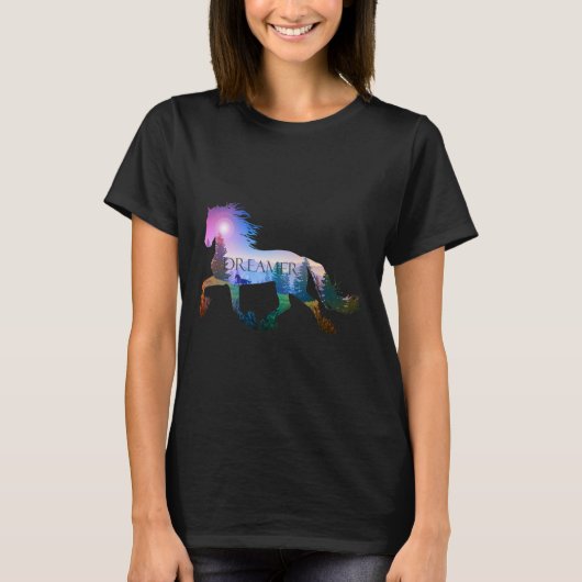 Horseback Riding Horse Lover T-shirt (Voorkant)