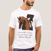 Horseback Riding T Shirt (Voorkant)