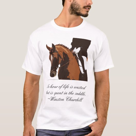 Horseback Riding T Shirt (Voorkant)