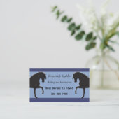 Horseback Riding Visitekaartje (Staand voorkant)