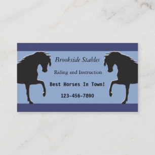 Horseback Riding Visitekaartje