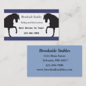 Horseback Riding Visitekaartje (Voorkant / Achterkant)