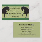 Horseback Riding Visitekaartje (Voorkant / Achterkant)