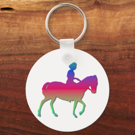 Horseback Sleutelhanger (Voorkant)