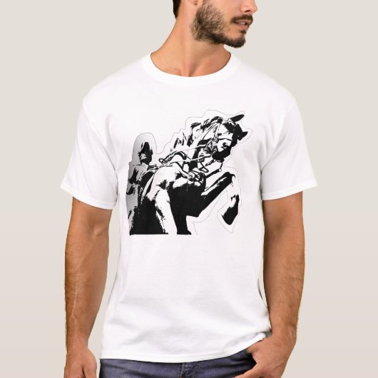 HorseBack-T-shirt T-shirt (Voorkant)