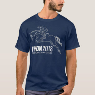 Horseback Tryon International World Equestrian T-shirt