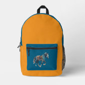 HorseBackpack/Bag Bedrukte Rugzak (Voorkant)