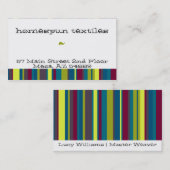 Horseblanket Colorbook Visitekaartje (Voorkant / Achterkant)