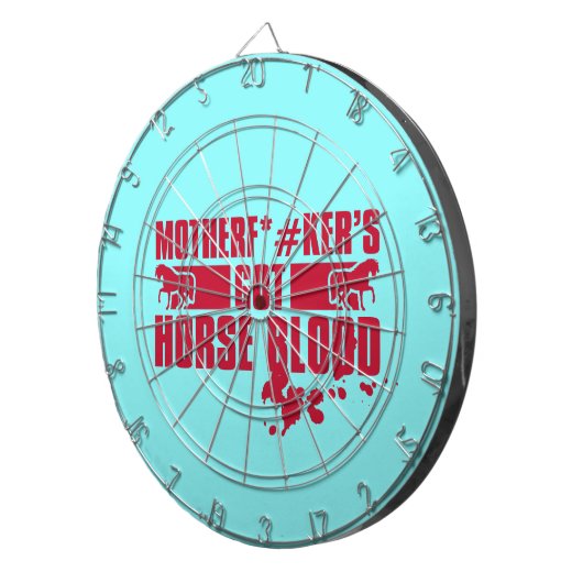 Horsebloed Dartbord (Voorkant Rechts)