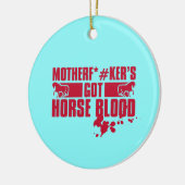 Horsebloed Keramisch Ornament (Links)