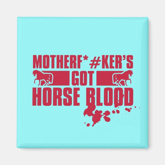Horsebloed Magneet (Voorkant)