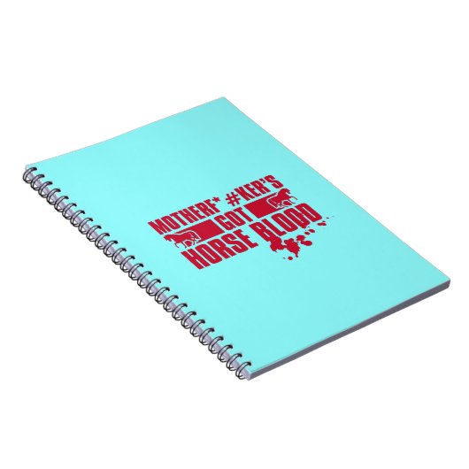 Horsebloed Notitieboek (Rechterzijde)