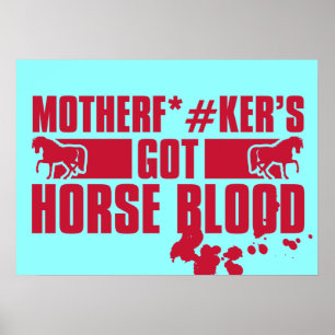 Horsebloed Poster