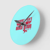 Horsebloed Ronde Klok (Hoek)