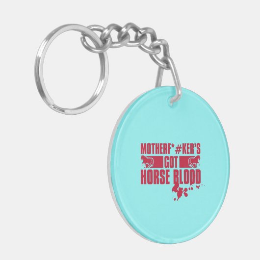 Horsebloed Sleutelhanger (Voorkant Links)