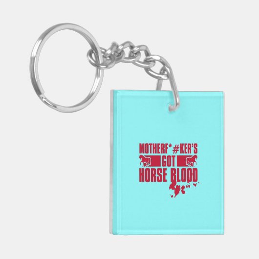 Horsebloed Sleutelhanger (Voorkant Links)